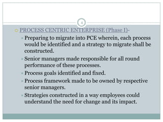 Mahindra Satyam- Business Process Re-engineering Case Study. | PPTX