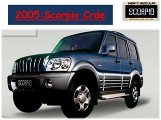 2005:Scorpio Crde
 
