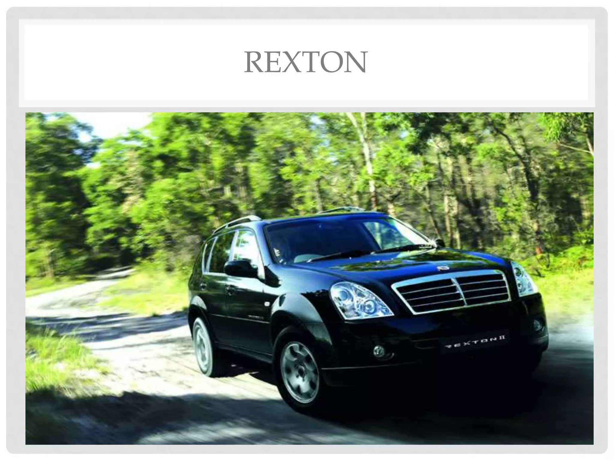 REXTON
 