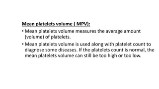 Mpv Count ( CBC) | PPTX