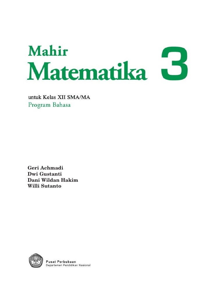 mahir matematika 3 untuk kelas xii sma dan ma program bahasa 2 728