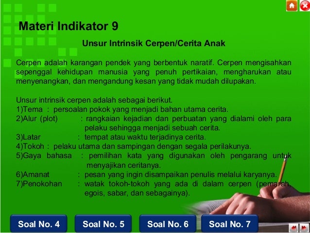 Kisi-kisi UN B.indonesia kelas 9 SMP