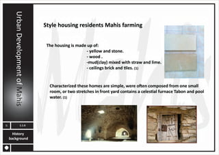 MAHIS URBAN PLANNING ANALYSIS