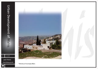 MAHIS URBAN PLANNING ANALYSIS