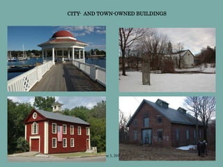 June 3, 2010
CITY- AND TOWN-OWNED BUILDINGS
 