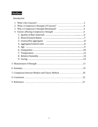 Concrete Compressive Strength | PDF
