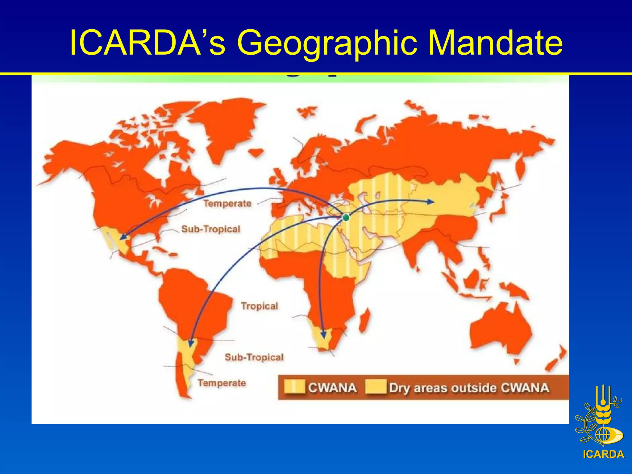 ICARDA’s Geographic Mandate 