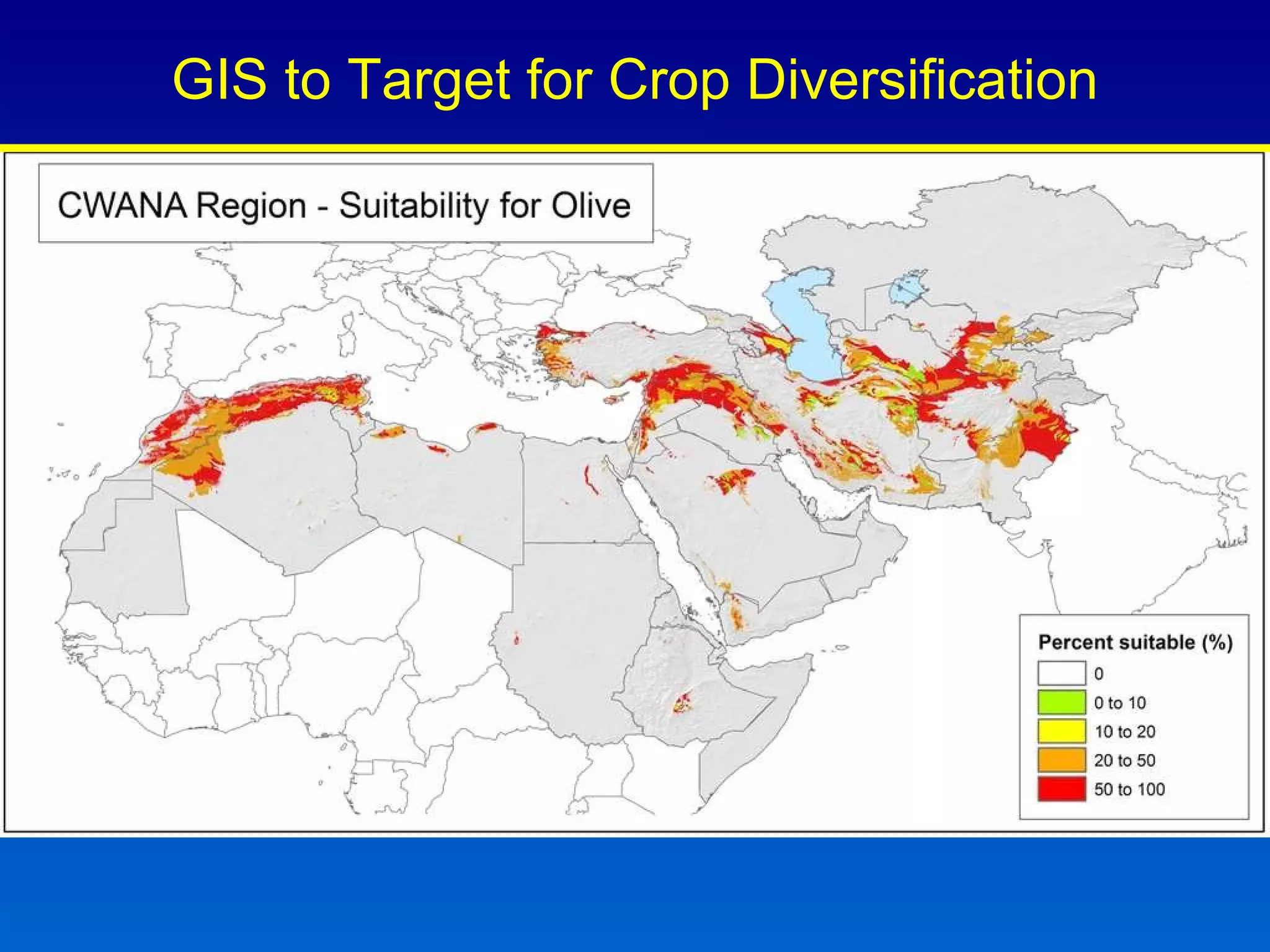 GIS to Target for Crop Diversification 