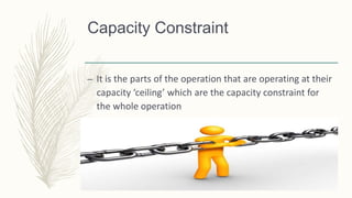 Capacity Planning And Control | PPTX