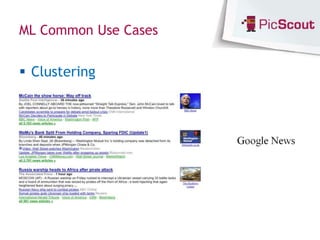 ML Common Use Cases


 Clustering
 