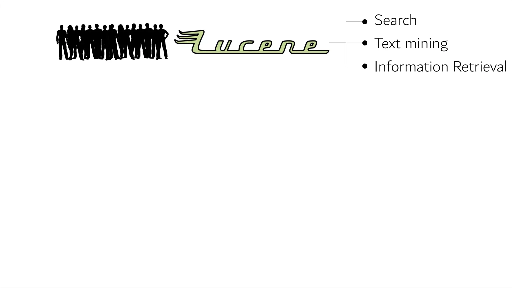 Search
Text mining
Information Retrieval
