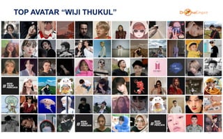 TOP AVATAR “WIJI THUKUL”
40
 