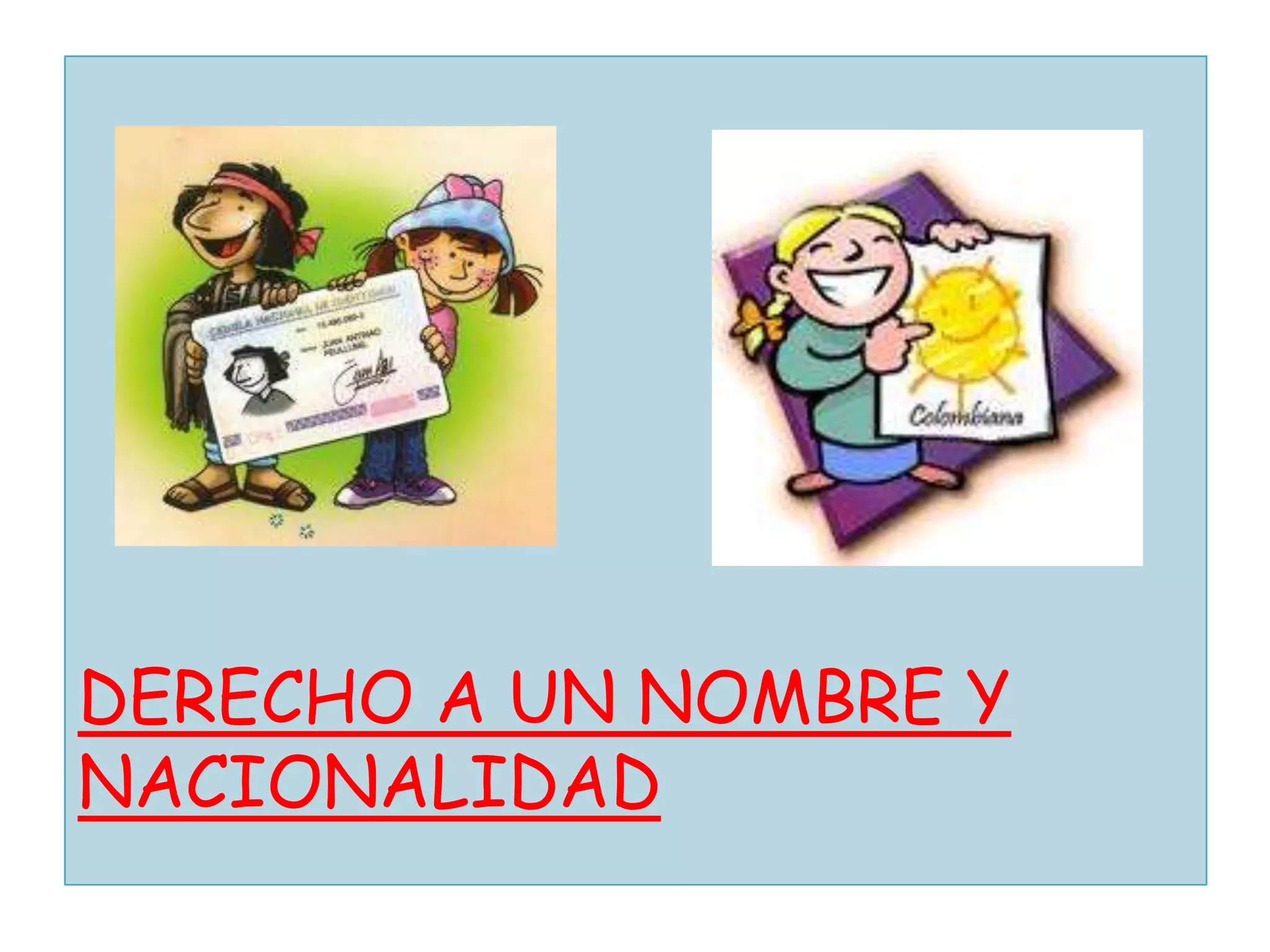 derechos de los niños