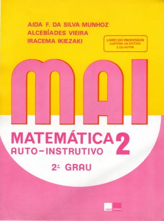 Mai   2 - matemática auto-instrutivo - professor