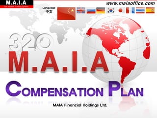 M.A.I.A                                                     www.maiaoffice.com
Star Market Trading System
                             Language
                              中文




                                   MAIA Financial Holdings Ltd.
 