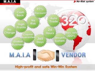 M.A.I.A                    ▶No-Risk system
Star Market Trading System
 
