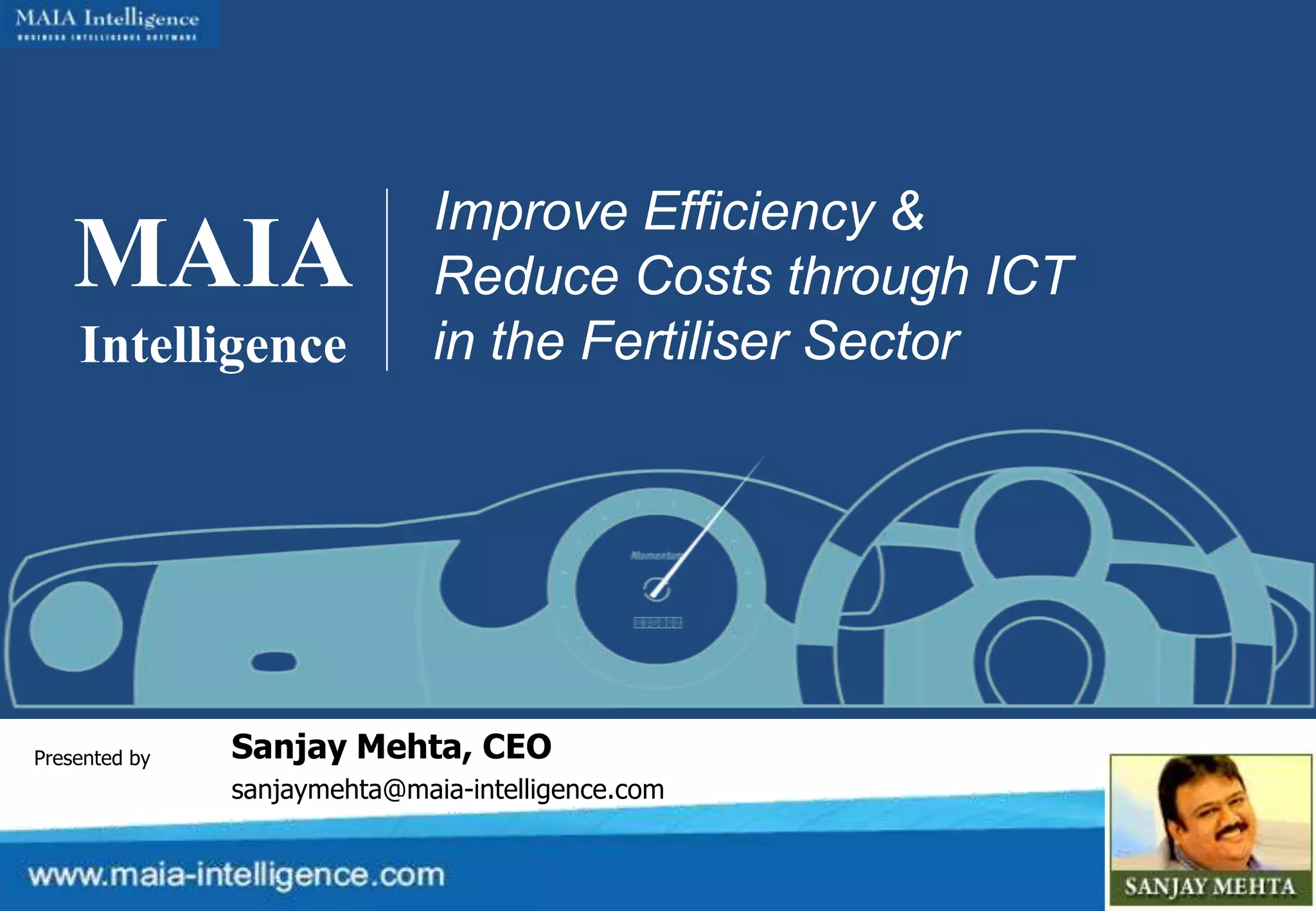 Improve Efficiency & Reduce Costs through BI in Fertilizer Sector