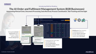 MAIA Introduction Deck v5 - Order Management AI - AI Sales Coordinator ...