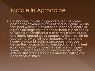 Maiale in Agrodolce - an Italian Classic 