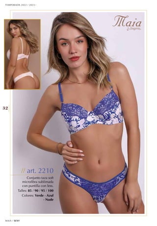 Catalogo ropa interior maia deals