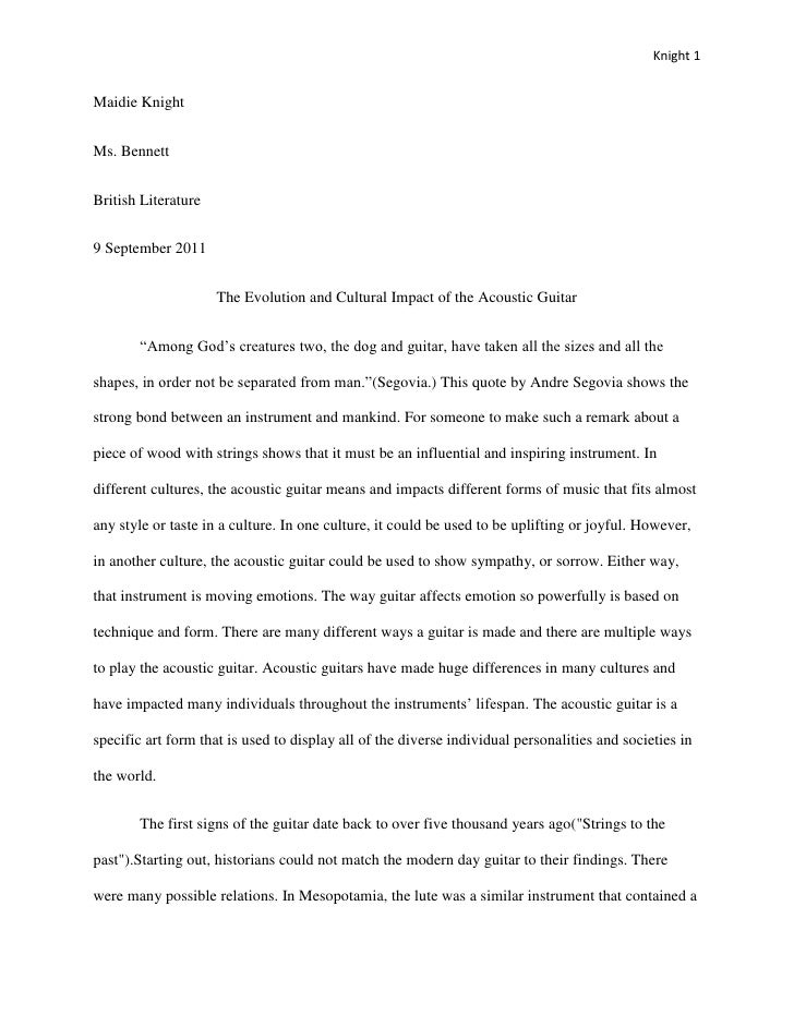 Knights research paper picture