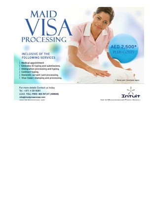 Maid Visa Processing