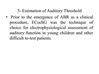 Mai EchoG and OAEs ENT [Recovered].pptx