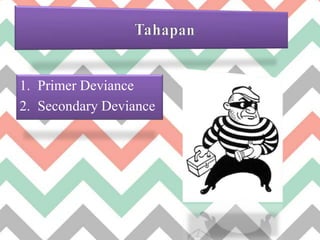 1. Primer Deviance
2. Secondary Deviance
 