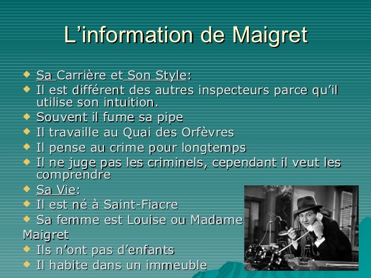 Maigret and the Dosser httpsimageslidesharecdncommaigretetleclochar