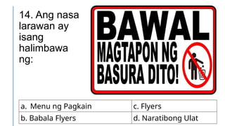 Pagsusulit Sticker Maikling - pagsusulit - bilang - 2.pptx