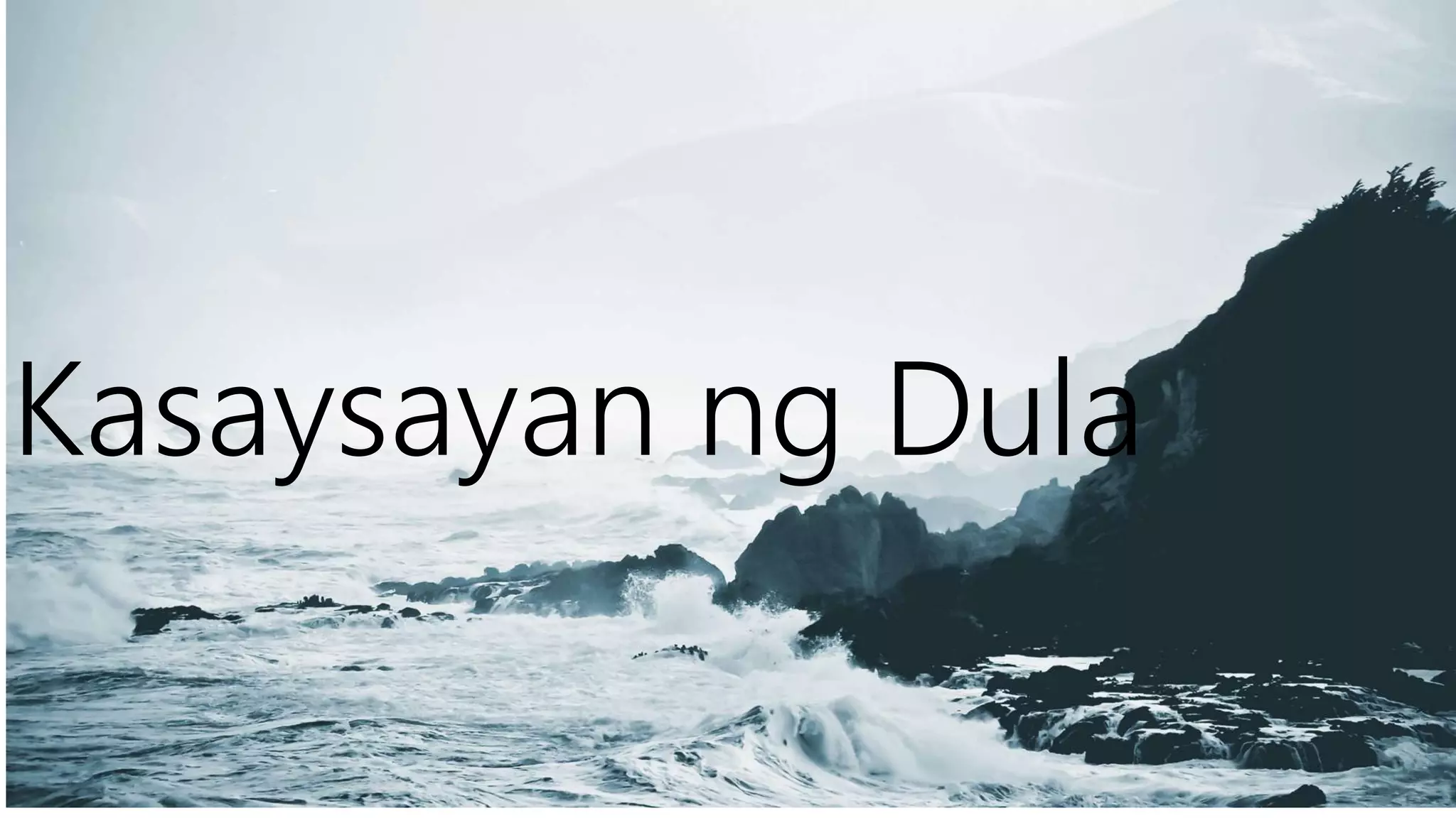 Maikling kasaysayan ng dula | PPTX