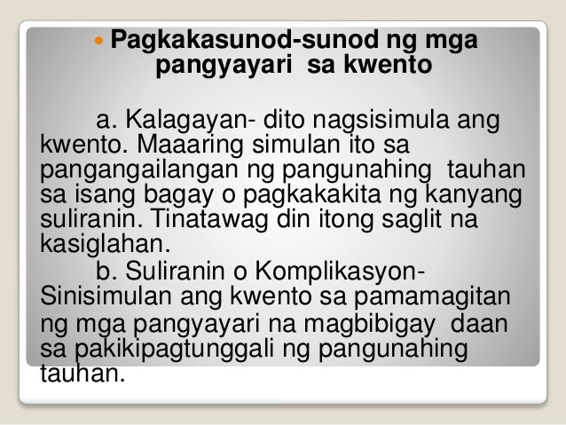 Pagsunod Sunod Ng Pangyayari Sa Kwento Maikling kwentong pmbata