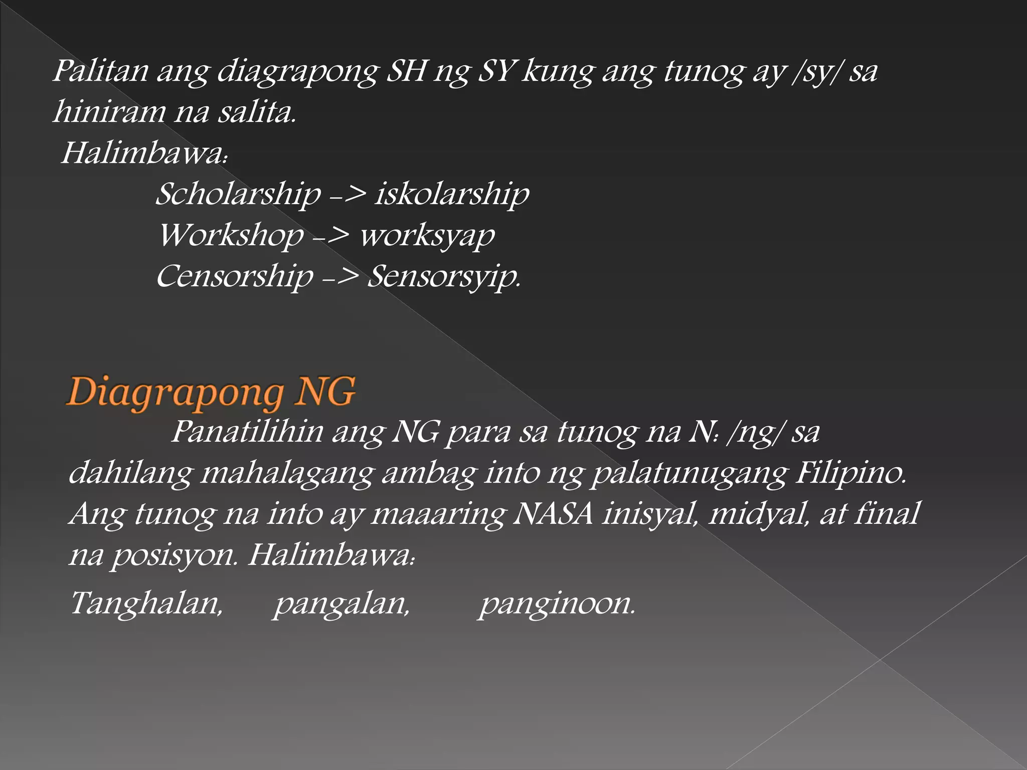 Lay Tagalog Maikling salaysay ng alfabetong filipino | PPTX