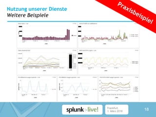Frankfurt,
1. März 2016
18
Nutzung unserer Dienste
Weitere Beispiele
 
