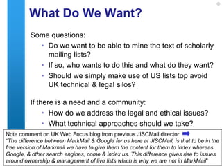 A Way Forward?
     Is there a way forward?




     A centre of expertise in digital information management   www.ukoln.ac.uk
12
 