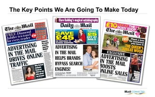 The Key Points We Are Going To Make Today
 