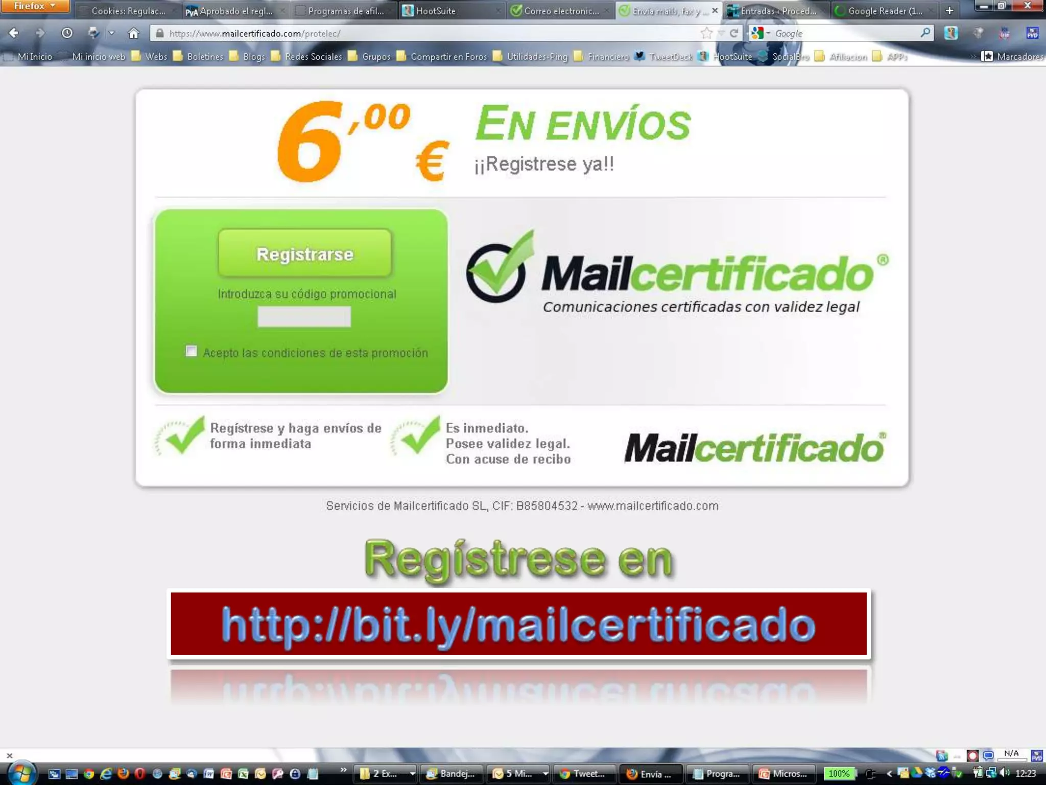 Correo electrónico fehaciente con Mailcertificado