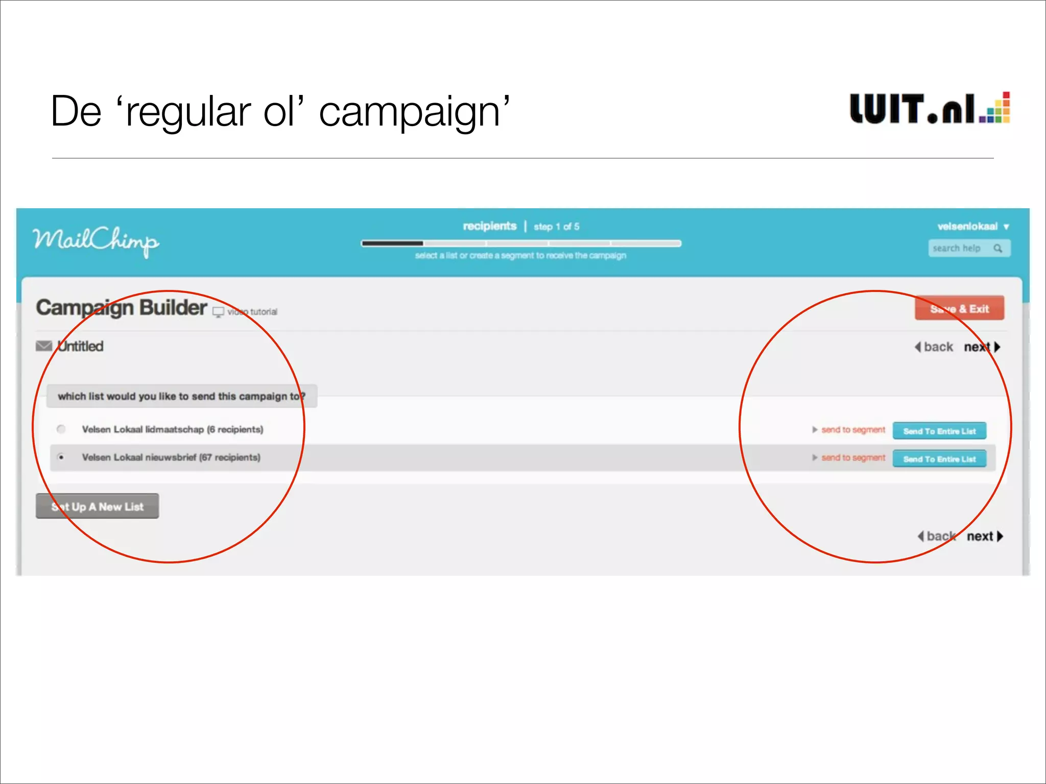 De ‘regular ol’ campaign’
 