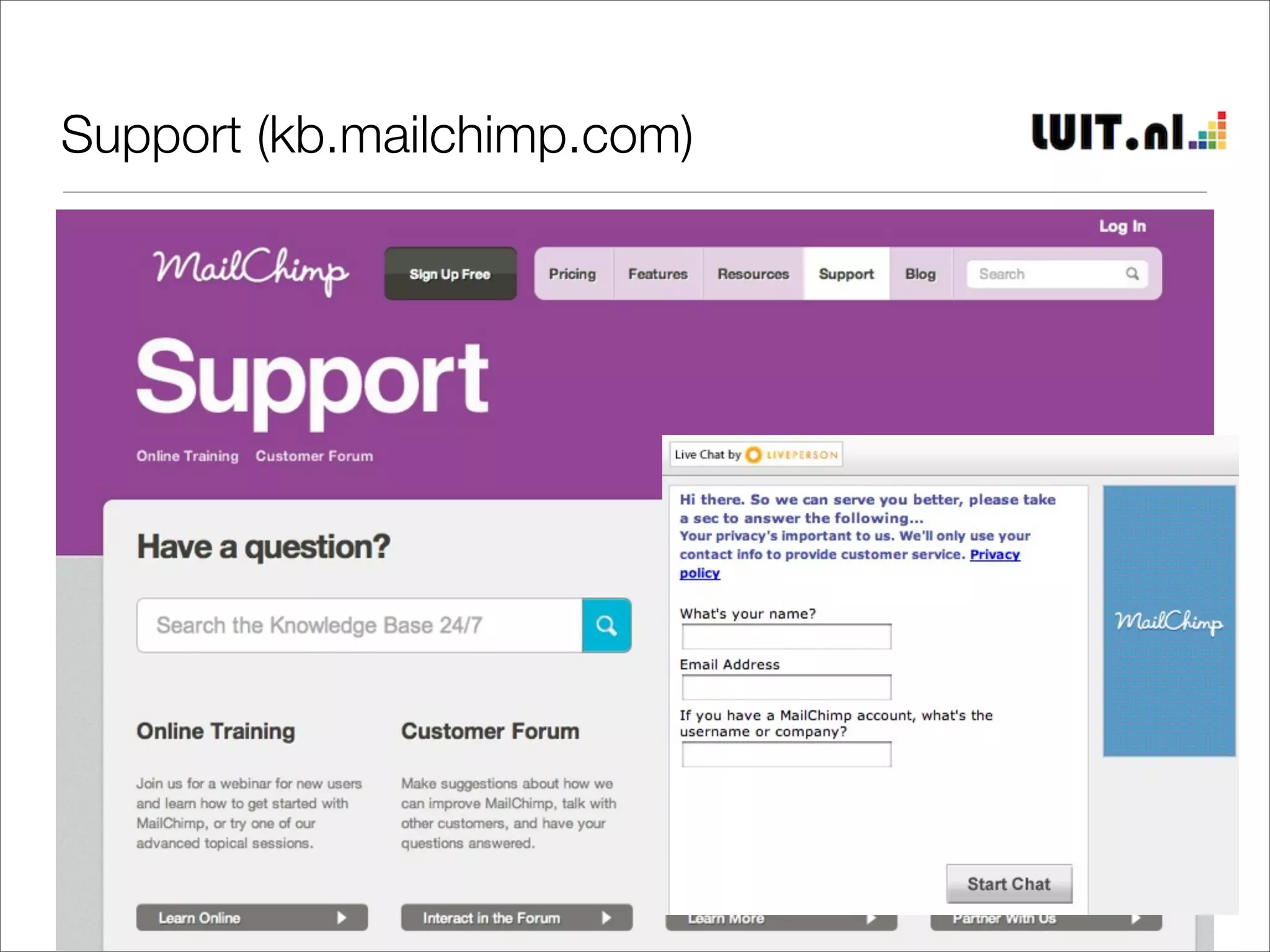 Support (kb.mailchimp.com)
 