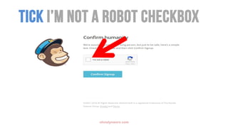 olivialynworx.com
TICK I’M NOT A ROBOT CHECKBOX
 
