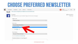 1
2
3
olivialynworx.com
Choose PREFERRED newsletter
 