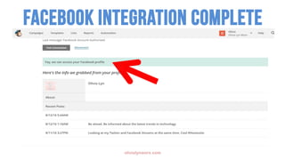 1
2
3
olivialynworx.com
Facebook integration complete
 