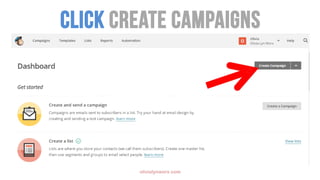 1
2
3
olivialynworx.com
Click CREATE CAMPAIGNS
 
