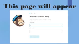 Chimpmail Sign In Mailchimp | PDF