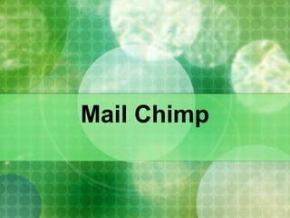 Mail Chimp 
 