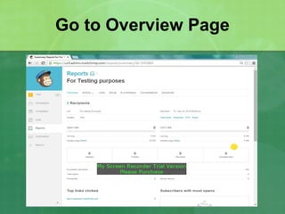 Mailchimp presentation | PPT