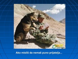 Ako misliš da nemaš puno prijatelja...
 