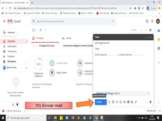 10) Enviar mail
 