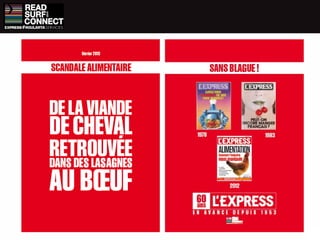 Mailings 60 ans L'Express