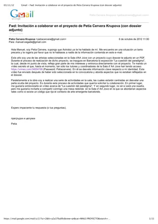 !"#$$#$%       &'()*+,+-./0+123)4(5)62+(+57*(879(9+:2+:*+;97<:547+/:+=:4)(+>:93:9(+?9@;73(+A572+/7BB):9+(/C@247D



                                                                                 !"#$%&'"()"(%&*(+,-)%&.,"#$%/"()"(%012%$34/-25



    6789&:;)$#%/$<;&%&/-3%=-(%(&";&"3&,(->"/#-&8"&!"#$%&'"()"(%&*(+,-)%&?/-;&8-@@$"(
    %8A+;#-B
    !"#$%&'()%'

    !"#$%&'"()"(%&*(+,-)%&*+%,-(.%/0%/(12$(-34.5$6                                                           "#7%#5.,89/%#7%#:;!:#!!<;;
    =(/(<#$(&8%34'%2(7%12$(-34.5$


      >53(#?(&8%3@#'5A#=%,-(#B%/0%/(@#'8+5&25#C8%#D',/595-#A(#,%#E(#E(93(75#7%#$F4#?%#%&.8%&,/5#%&(#'-,8(.-G&#,(&,5
      +/%.(/-(#A#,%#/52(/F(#+5/#H(05/#C8%#&5#3%#E(93('%'#(#&(7-%#7%#3(#-&H5/$(.-G&#.5&,%&-7(#%&#%',%#%I$(-34

      J',%#(K5#'5A#8&(#7%#3('#(/,-',('#'%3%..-5&(7('#%(#L(3(#7MD/,#N50%#.5&#+/5A%.,5#.8A5#75''-%/#,%#(7)8&,5#%&#=OP4#
      O8/(&,%#%3#+/5.%'5#7%#/%(3-Q(.-G%#7-.E5#+/5A%.,5@#'%#-&(828/(#%&#R(/.%35&(#3(#%S+5'-.-G&#TU(#.8%',-G%3#+(/(7-2$(T@
      3(#.8(3@#7%'7%#$-#+8&,5#7%#0-',(@#/%H3%)(#2/(&#+(/,%#7%#$-'#-&,%/%'%'#A#%&,/5&.(#7-/%.,($%&,%#.5&#%3#+/5A%.,54#V%#$(&75#8&
      0F7%5#'%./%,5#(3#C8%@#E(',(#%3#$5$%&,5@#,(&#'G35#35'#,8,5/%'#A#.55/7-&(75/%'#7%#3(#L(3(#7M#D/,#N50%#E(&#,%&-75#(..%'54##
      E,,+'<WW0-$%54.5$WXY;;Y!ZZ#[=(''5/7<#=%,-(.%/0%/(]##J&#^3#'%#7%'0%3(#-&H5/$(.-G&#.3(0%#/%'+%.,5#(#$-#-7%&,-7(74#J',%
      0F7%5#H8%#%&0-(75#7%'+8^'#7%#E(9%/#'-75#'%3%..-5&(7(#%(#.5&05.(,5/-(#A#(95/7(#('+%.,5'#C8%#&5#%',(9(&#/%H3%)(75'#%&
      %3#75''-%/4##

      =(/(3%3($%&,%#(#3(#59/(#05A#(#/%(3-Q(/#8&(#'%/-%#7%#(.,-0-7(7%'#%(#'(3(@#3('#.8(3%'#%',(/_&#.%&,/(7('#%%'0%3(/#8&(
      +(/,%#5.83,(#7%3#+/5A%.,54#J'#78/(&,%#%',%#+/5.%'5#7%#(.,-0-7(7%'#C8%#C8%//F(#'53-.-,(/#,8#.53(95/(.-G&4#J&#+/-$%/#382(/@
      $%#28',(/F(#%&,/%0-',(/,%#% F7%5#(.%/.(#7%#TU(#.8%',-G%3#+(/(7-2$(T4#`#%&#'%28&75#382(/@#&5#'^#'-#'%/_#8&(#5'(7F(@
      +%/5#$%#28',(/F(#-&0-,(/,%#(#.5$+(/,-/#.5&$-25#8&(#$%'(#/%75&7(##%(#L(3(#7M#D/,#N50%#%(#C8%#'%#(95/7(/F(&#('+%.,5'
      ,(3%'#.5$5#'-#%S-',%#8&#.G7-25#C8%#/-)(#%3#.5&,%S,5#7%#(/,%#%$%/2%&,%#9(/.%35&^'4#




      J'+%/5#-$+(.-%&,%#,8#/%'+8%',(#[5#,8'#+/%28&,(']4



      abcdbefgh#h#icjklgh

      =%,-(




E44;B0##'()*FG77G*:F57'#'()*#@#%#H@)I%J)KI(%("LM(NO5J3):.I;4J5(4IPQ1RS+=TUVW>XUJB:(95EIY                                                  $#$$
 